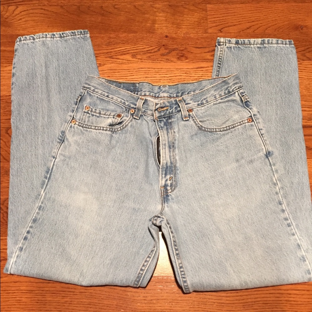 Mens faded Levi’s 550 34x32